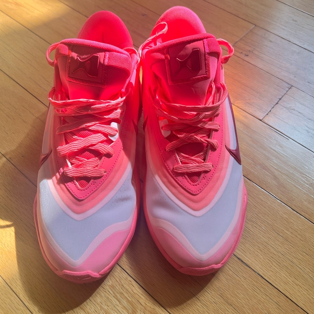 Aja Wilson Pink Basketball Shoes